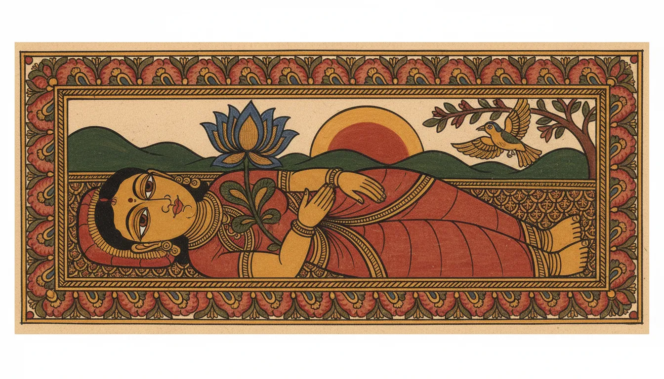 Death dream meaning illustration